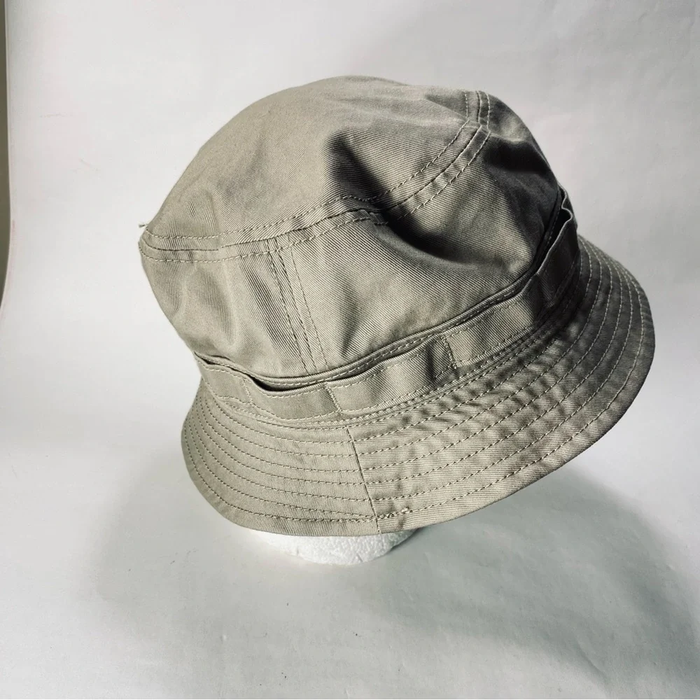 Timberland Cotton Khaki Bucket Style Loops Fishing Style Hat S/M - Unisex